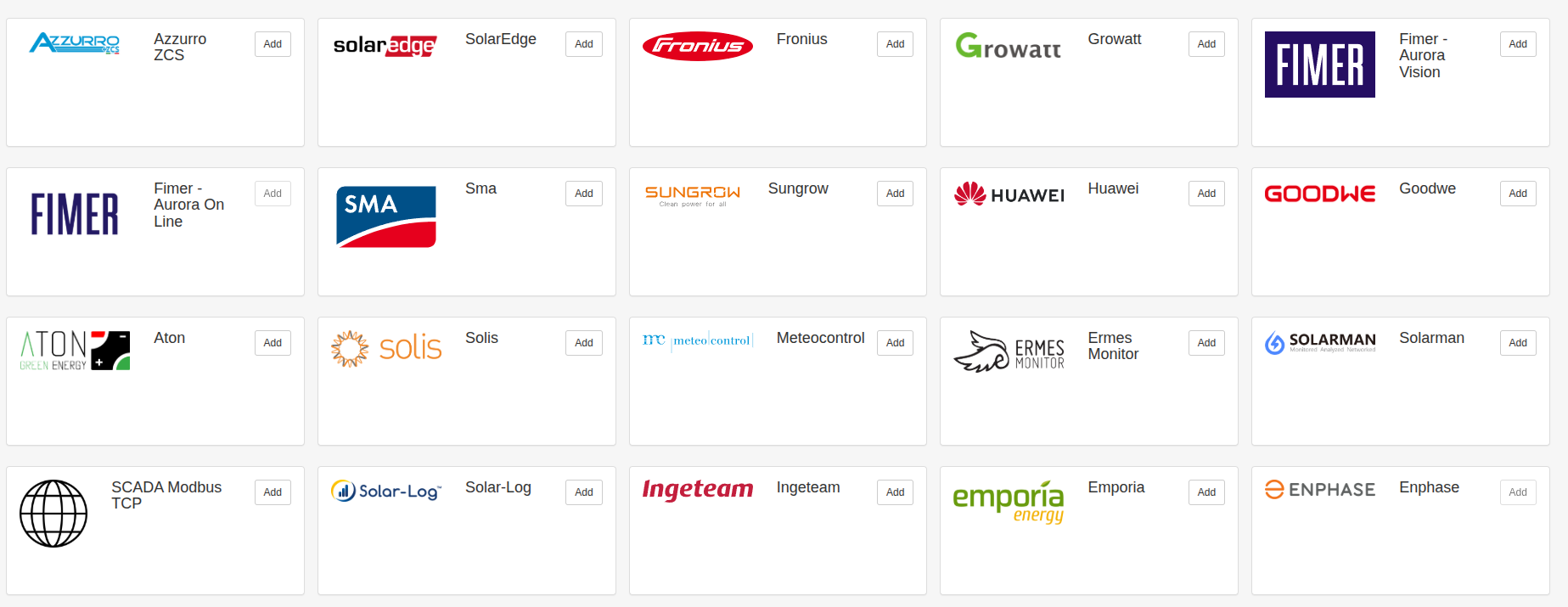 Connected device integrations
